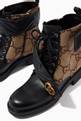 thumbnail of GG Marmont Ankle Boots in GG Supreme Canvas & Leather    #4