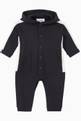 thumbnail of EA Micro Eagle Hooded Jumpsuit in Jersey      #0
