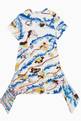 thumbnail of Ranuncoli Asymmetric Hem Dress in Cotton #1