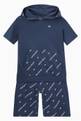 thumbnail of All-over Logo Print T-shirt & Shorts Set in Cotton #0