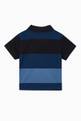 thumbnail of Gradient Stripe Polo Shirt in Cotton #2