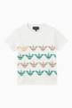 thumbnail of Multi Eagle Line Print T-shirt in Cotton Jersey  #0