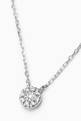 thumbnail of Magic Touch Taget Diamond Necklace in 18kt White Gold   #3