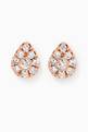 thumbnail of Magic Touch Pear Diamond Earrings in 18kt Rose Gold   #0