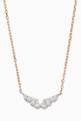 thumbnail of Magic Touch Angel Wings Diamond Necklace in 18kt Rose Gold   #0