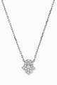 thumbnail of Magic Touch Hand Diamond Necklace in 18kt White Gold  #0