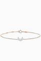 thumbnail of Magic Touch Moon Diamond Chain Bracelet in 18kt Rose Gold   #0