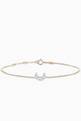 thumbnail of Magic Touch Moon Diamond Chain Bracelet in 18kt Yellow Gold  #0