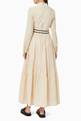 thumbnail of Belted Tiered Maxi Dress in Cotton   #2
