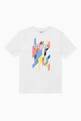 thumbnail of Abstract Print Logo T-shirt in Cotton  #0