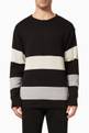 thumbnail of Striped Pullover in Knit  #0