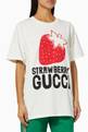 thumbnail of 'Strawberry Gucci' T-shirt in Cotton Jersey   #0