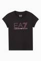 thumbnail of EA Studded Logo T-shirt in Jersey    #0