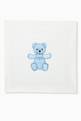 thumbnail of Embroidered Logo & Bear Baby Blanket in Cotton    #0