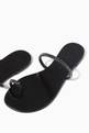 thumbnail of Ring Flat Sandals in Leather   #4