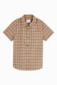 thumbnail of Micro Check Shirt in Stretch Cotton    #0