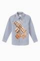 thumbnail of Kaleido Stripes Teddy Bear Shirt in Cotton   #0