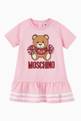 thumbnail of Pom Pom Teddy Bear Dress in Cotton  #0