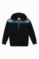 thumbnail of Wing Pattern Zip-Up Hoodie in Cotton Blend #0