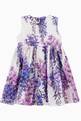 thumbnail of Wisteria Print Midi Dress in Cotton Poplin #2