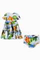 thumbnail of Hydrangea Print Dress in Cotton Poplin #1