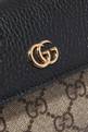 thumbnail of GG Marmont Chain Wallet in Supreme Canvas      #4