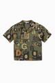 thumbnail of Logo Print Camouflage Shirt in Cotton #0