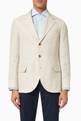 thumbnail of Single-breasted Blazer in Linen  #0