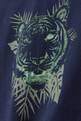 thumbnail of Karim Tiger Print T-shirt in Cotton Jersey    #2
