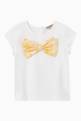 thumbnail of Large Bow T-shirt in Cotton Blend    #0