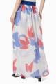 thumbnail of Floral Camo Print Maxi Skirt #2