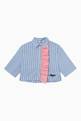 thumbnail of Frill & Stripe Shirt in Cotton #0