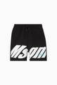 thumbnail of Contrast Logo Shorts in Cotton    #0