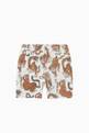 thumbnail of Tiger Animal Print Shorts in Cotton #2