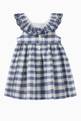 thumbnail of Gingham Print Pinafore Dress in Cotton  #1