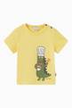 thumbnail of Dinosaur Chef Print T-shirt in Organic Cotton #0