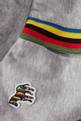 thumbnail of Striped Detail Bermuda Shorts in Cotton Fleece  #3