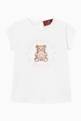 thumbnail of Logo Teddy Bear T-shirt in Cotton  #0