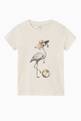 thumbnail of Flamingo Print T-shirt in Cotton  #0