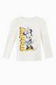 thumbnail of Minnie Mouse Long Sleeve T-Shirt in Cotton Stretch  #0