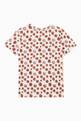 thumbnail of All-over Smiley Print T-shirt in Organic Cotton Jersey #1