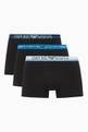 thumbnail of EA Logo Tape Trunks in Stretch Jersey, Set of 3    #0