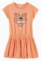thumbnail of Coral Tiger Print T-Shirt Dress in Cotton   #0