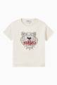 thumbnail of Embroidered Tiger T-shirt in Cotton Jersey  #0