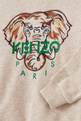 thumbnail of Embroidered Elephant Sweatshirt in Cotton Blend  #2
