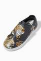 thumbnail of All-over Tiger Print Sneakers in Leather #3