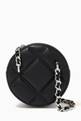 thumbnail of Quilted Dot Mini Bag in Faux Leather  #0