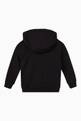 thumbnail of Zip-up Hooded Sweatshirt in Cotton  #2