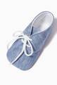thumbnail of Lace-up Crib Shoes in Canvas   #3