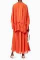 thumbnail of Cascading Tiers Maxi Dress in Crepe   #2